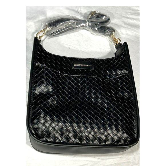 BCBGeneration 3-Piece Faux Weave Hobo Crossbody Bag Gift Set - Picture 5 of 11